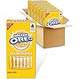 OREO Fresh Stacks Golden Sandwich Cookies, Bulk Travel Snacks, 6 Boxes (24 Multi Snack Packs)