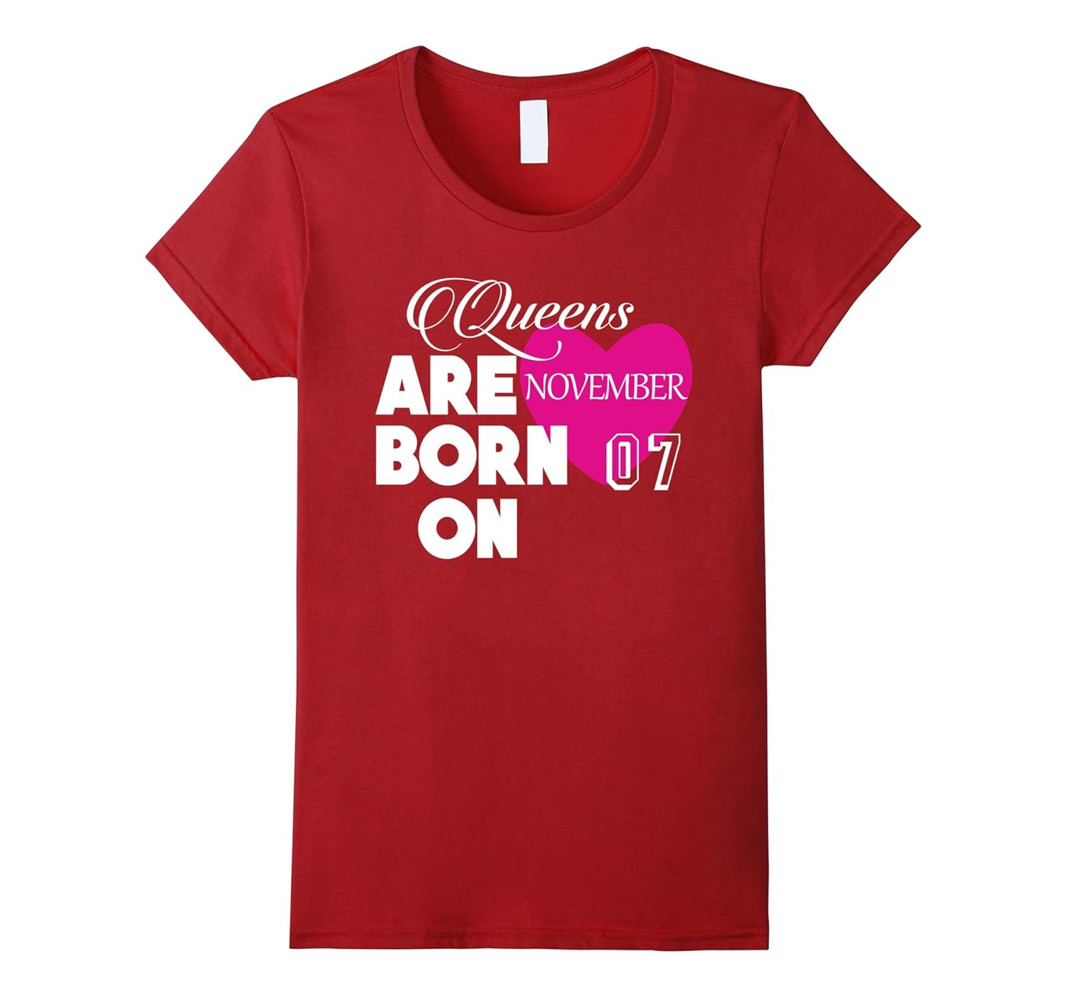 Queens are born on 7th of November - Birthday Gifts-Rose