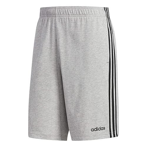 adidas Men's Essentials 3-stripes Single Jersey Shorts, Medium