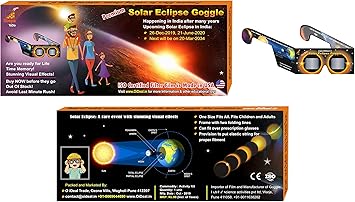 StepsToDo Prime Solar Eclipse Viewer Goggle