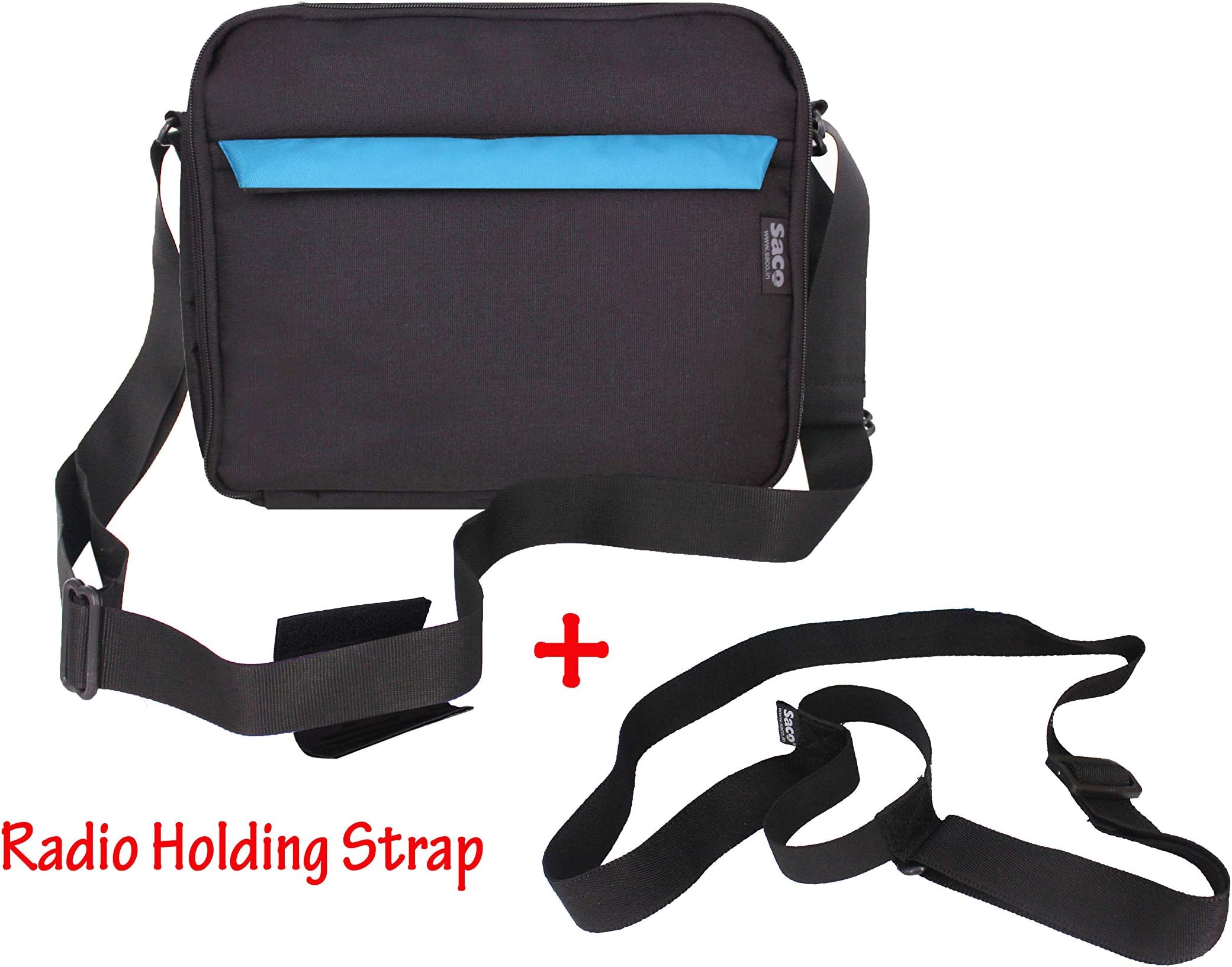 - Saco Compatible for Saregama Carvaan Portable Digital Music Player Bag Accessories from Carry Shoulder Pouch for SC02, R20005, SC03, SC01, SCM01 Models (Blue)
