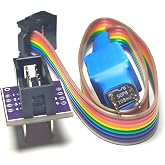 SOP8 Clip 208mil Test Probe Line SOIC8 for EEPROM 24C 25C 93C chip Circuit Programming for with USB Programmer EZP2019 EZP2023 T76,T56,T48,RT809F,RT809H