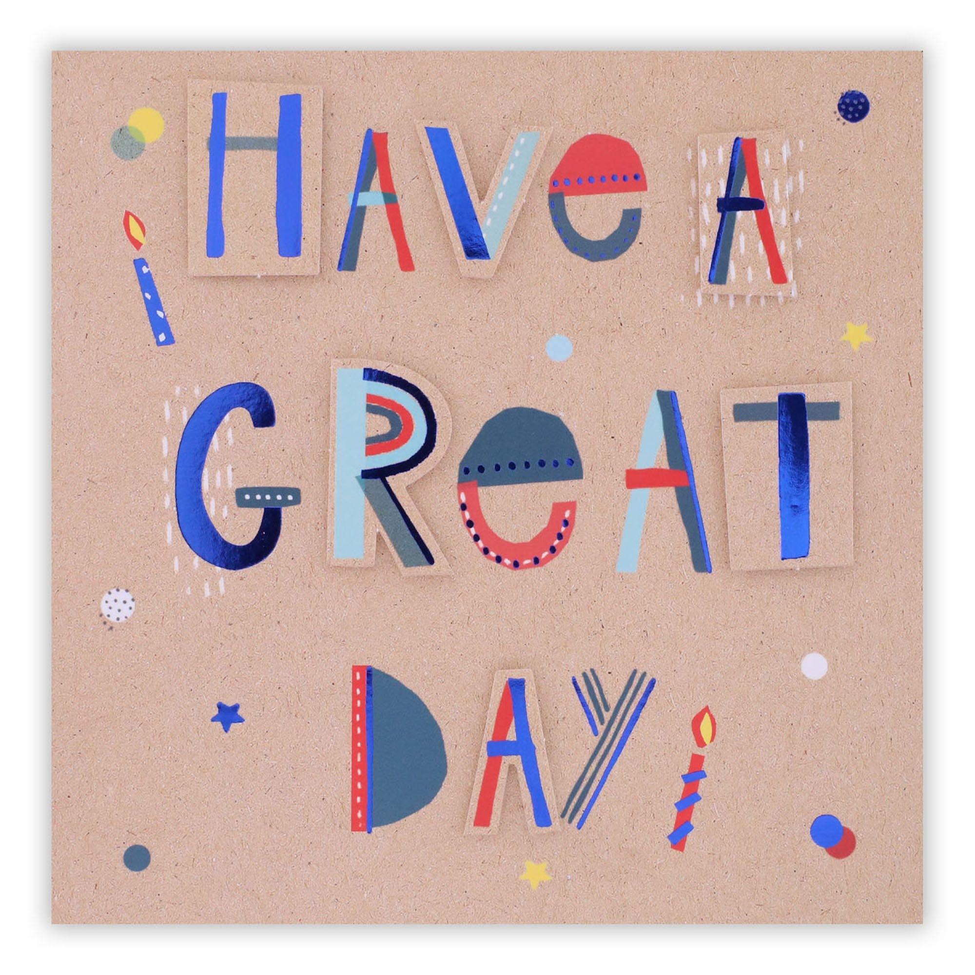 Clintons: Type and Icons, For Him | Male 159x159mm, Multi-Colour, 1159732