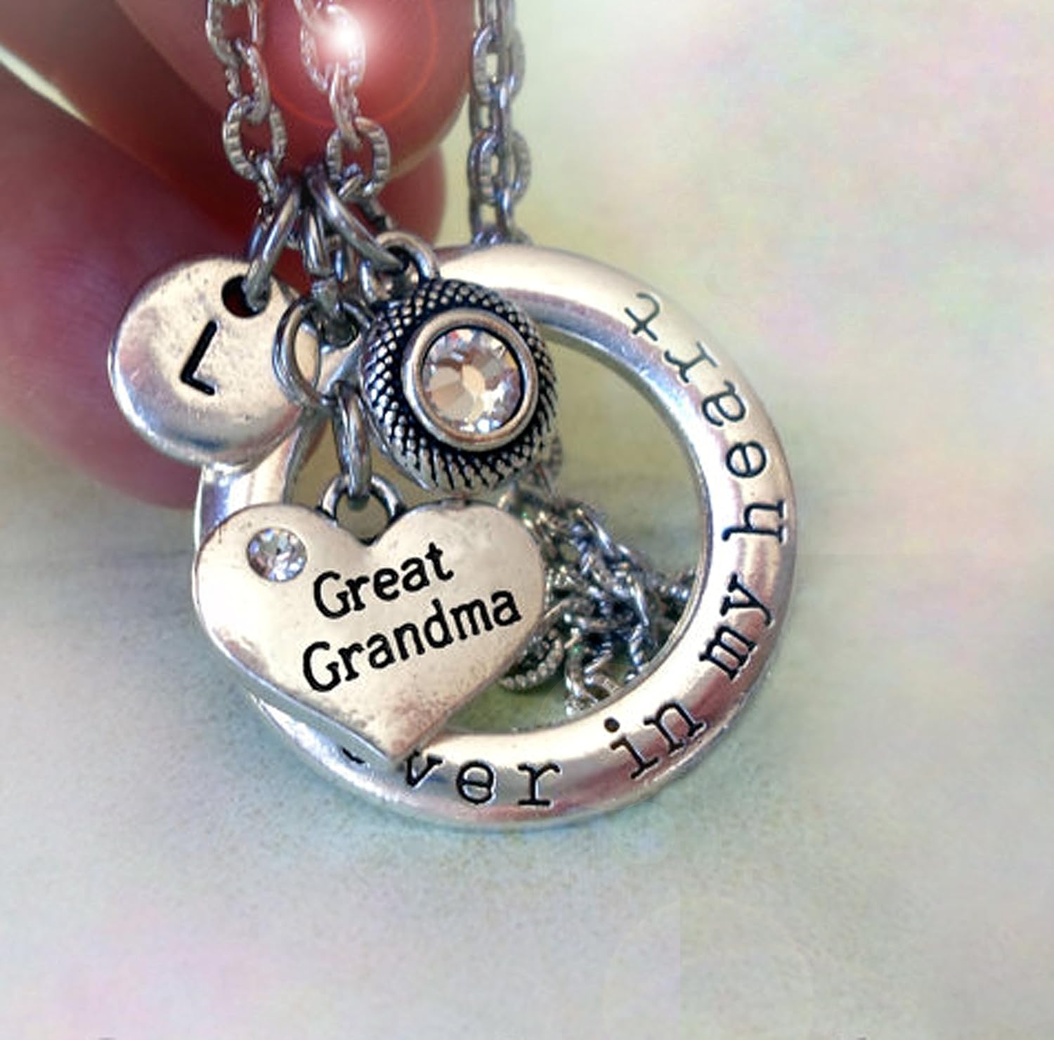 great grandmother charm necklace