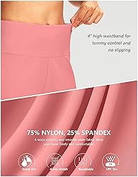 G Gradual Women's 7" Long Swim Board Shorts High