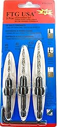 FTG USA Adjustable Wood Countersink Drill Bit Set