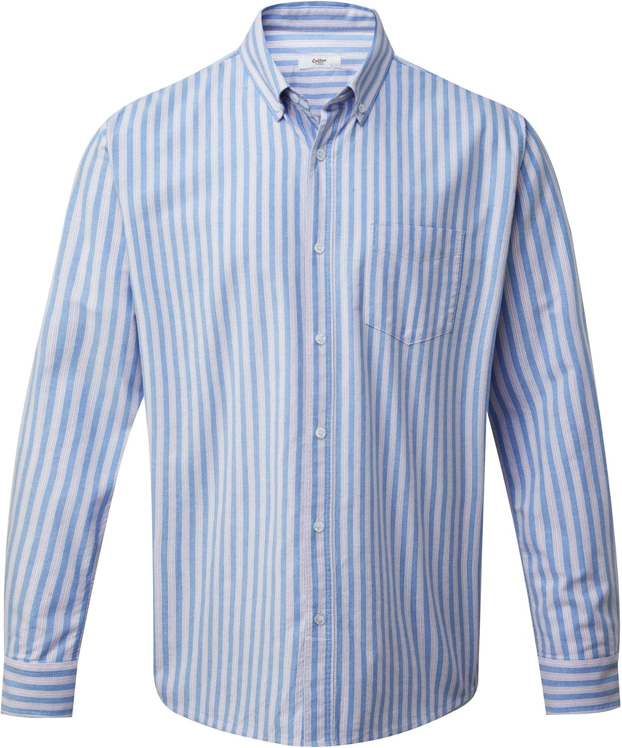 Cotton Traders Mens Checkered Business Classic Classic Oxford Shirt in