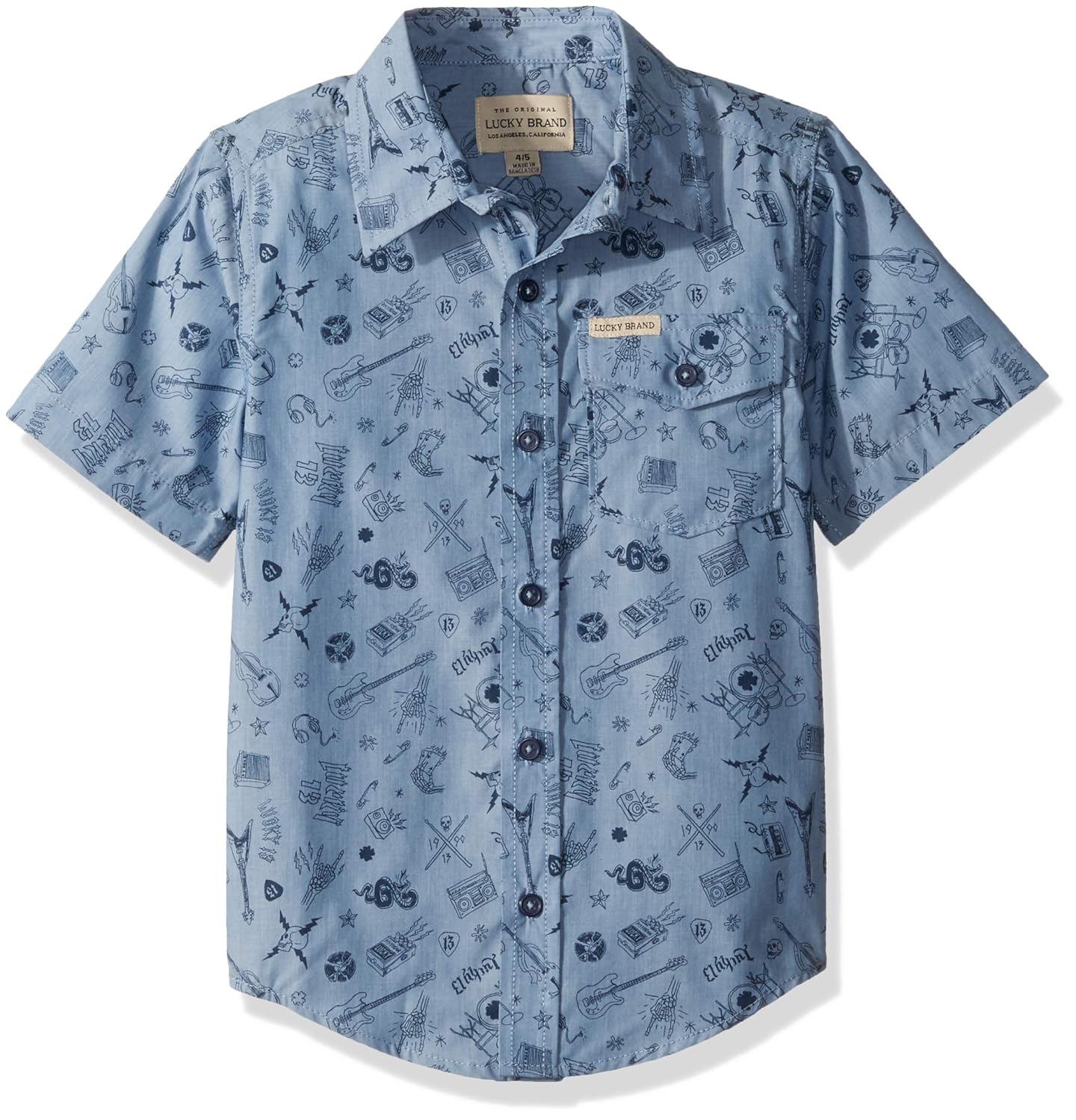 lucky brand denim shirt