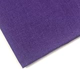 M & J Plain Purple Cotton Fabric 60in Wide 3 Metre 100% Cotton Quilting