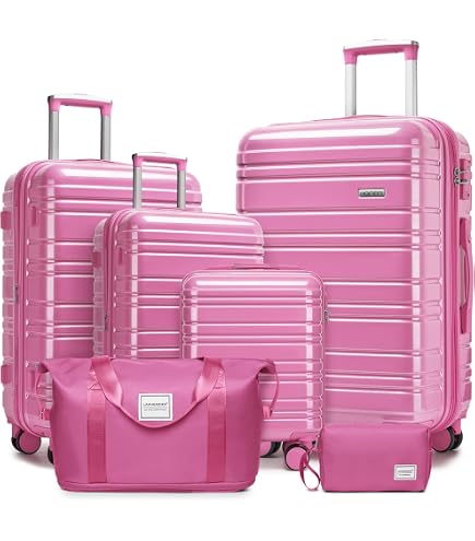 Amazon.com: Merax Luggage Set 13 Piece 16 20 24 28 IN Suitcase