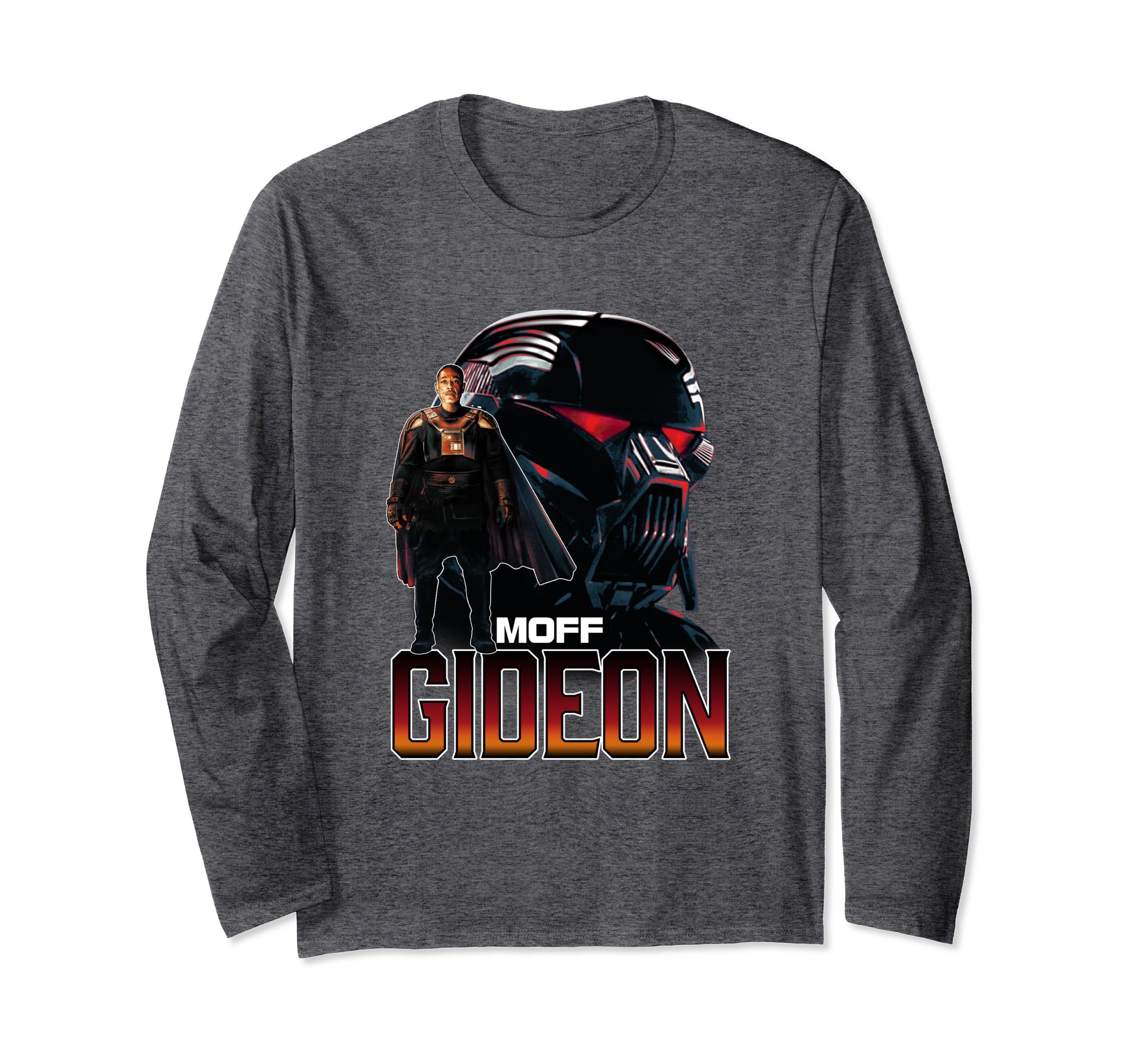 Star Wars: The Mandalorian Moff Gideon Collage R16 Long Sleeve T-Shirt