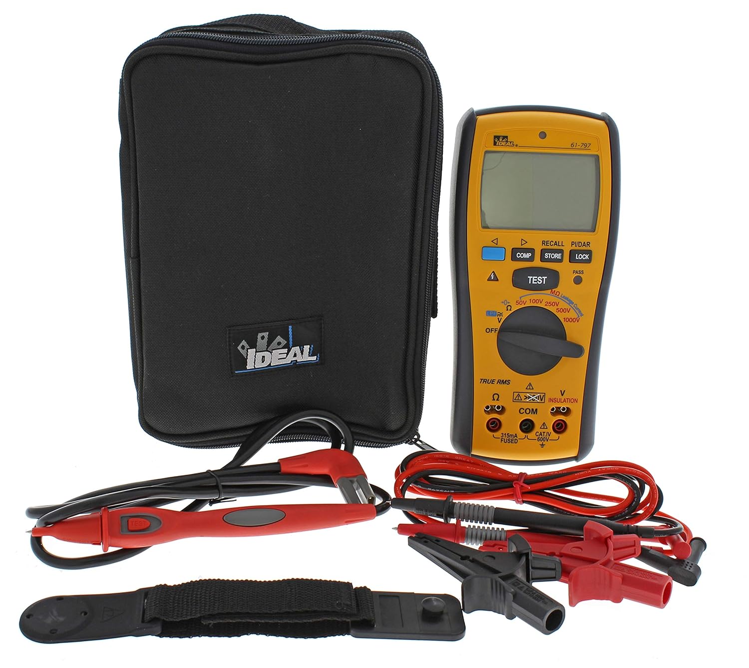 IDEAL INDUSTRIES INC. 61797 Insulation Tester 50, 100, 250, 500 AMD
