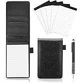 Black Notebook Pocket Notebook Mini Notebook 7pcs Server Notepad Small Notebook Pocket Size Small Notepad Waitress Notepad Mi