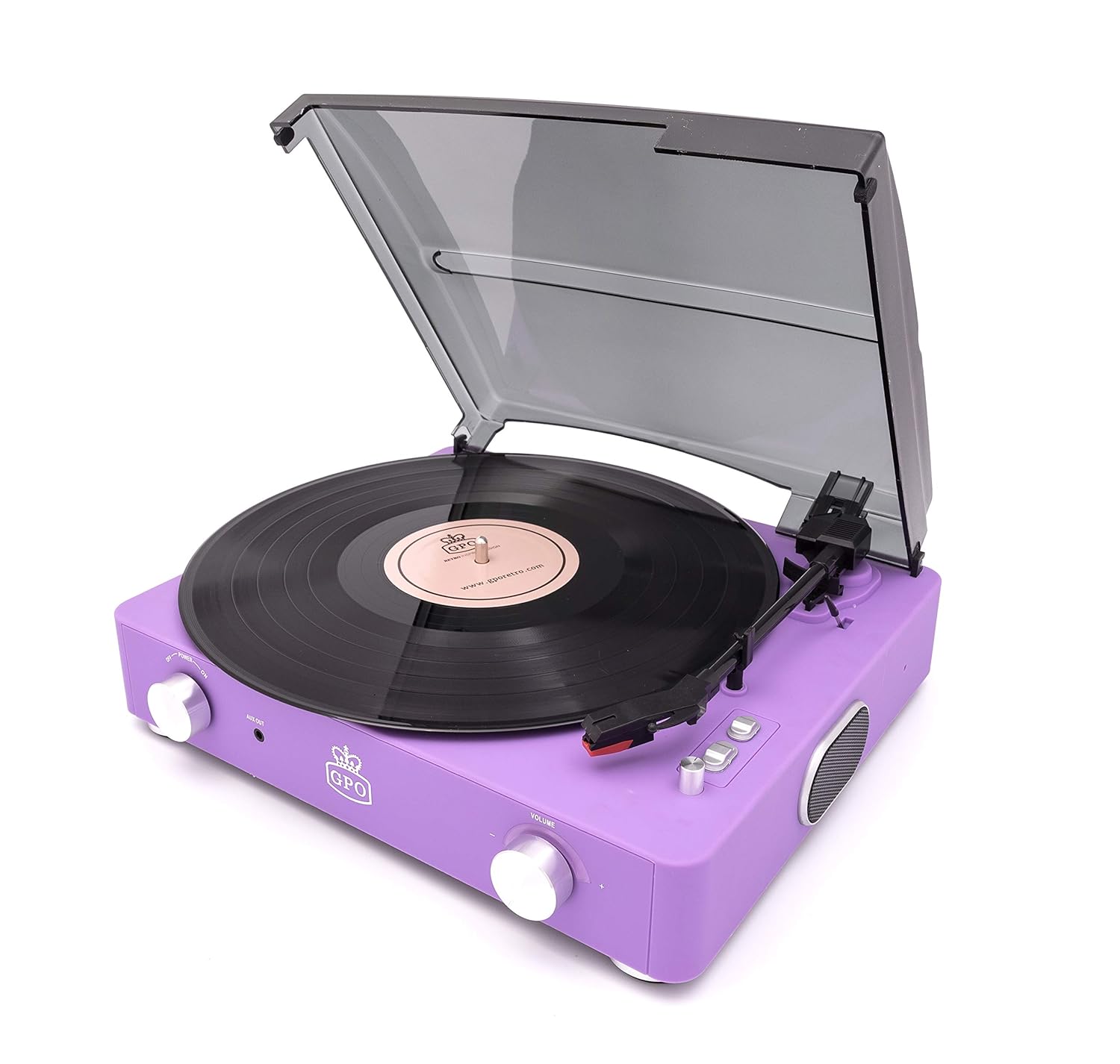 GPO STYLO 2, II, 3Speed Vinyl Turntable Record Player Pitch Control