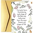 Best Friend Forever Card, Best Friend Birthday Card, Bday Card for BFF Bestie, Friendship Greeting Card, Have The Same Friend In All Stages Of Life