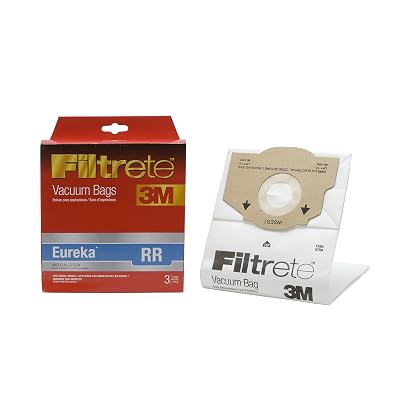 3M Filtrete Eureka RR MicroAllergen Vacuum Bags, 6-Pack - Traps 99.97% Of Allergens, Fits Eureka RR Vacuums