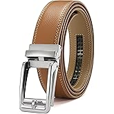 CHAOREN Click Belts for Men - Mens Ratchet Belt 1 3/8" for Dress Pants - Perfect Companion to Men's Oxfords