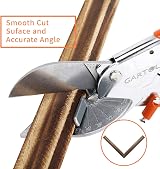 GARTOL Miter Shears Angular Cutting Tool Adjustable 45-135 Degree Moulding Trim view 7