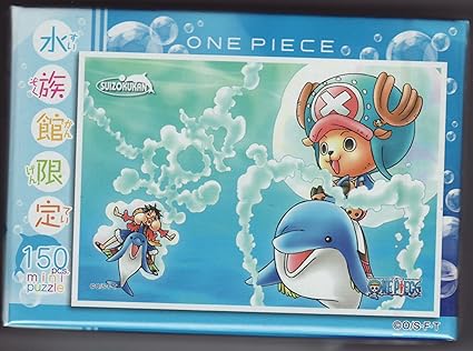 Amazon Com ワンピース ご当地ミニパズル 水族館限定 Aqr 01 水中散歩でいい気分 Toys Games