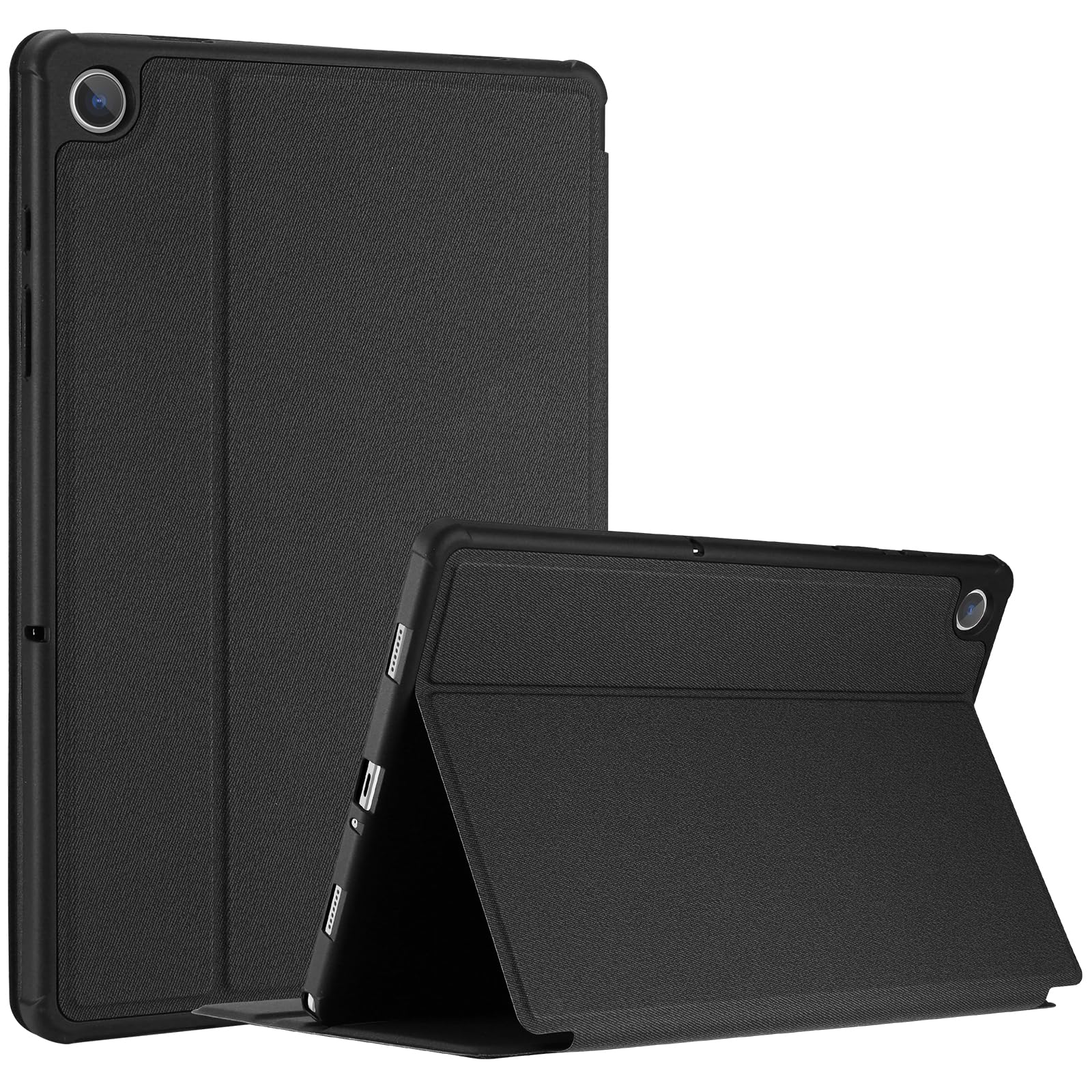 ProCase for Galaxy Tab A9+ Plus 11 Inch Case 2023, Folio Smart Slim Stand Protective Case Cover for Galaxy A9 Plus Tablet 2023 SM-X210/X215/X216/X218 -Black