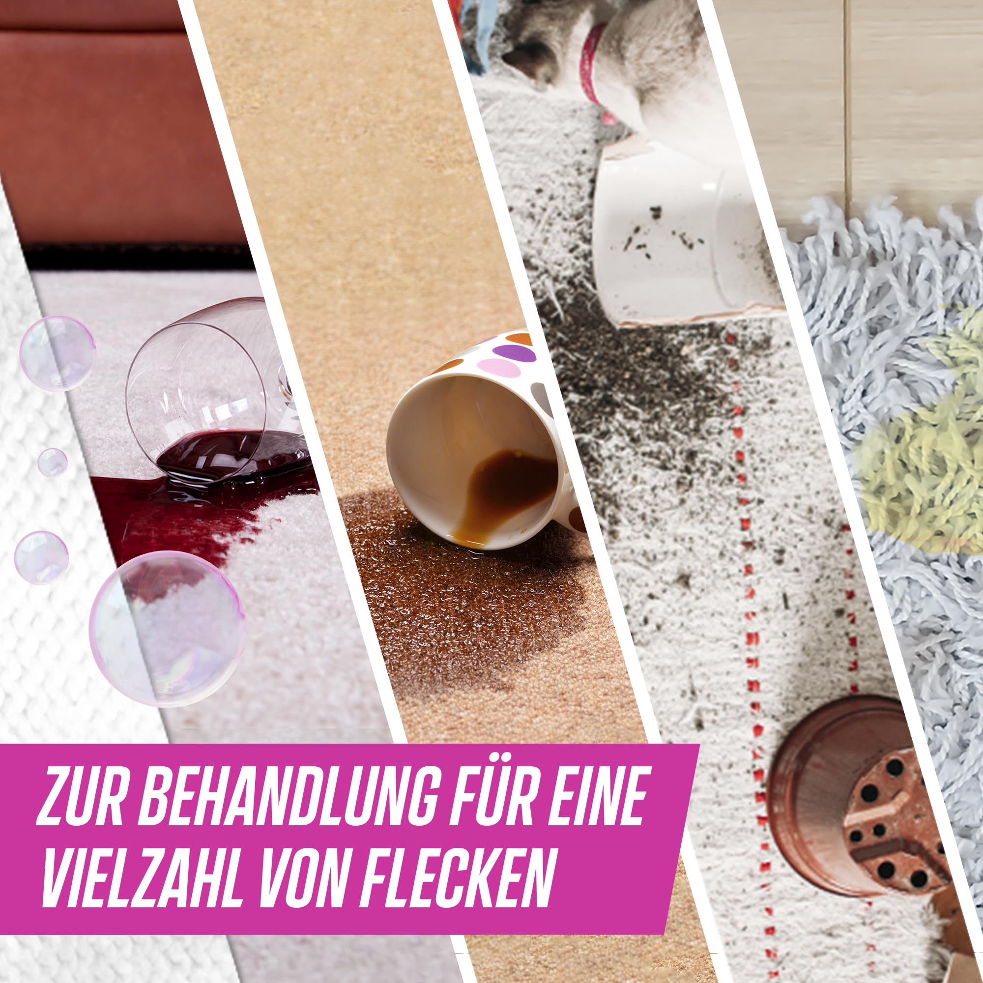 Vanish Oxi Action Multi-Textil Fleckenentfernerspray – 1 x 660 ml – Textilreiniger für Teppiche und Polster – Gegen Schmutz und Geruch nach Urin 4