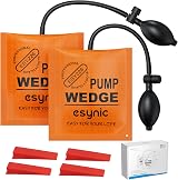 eSynic Air Wedge Pump Up Bags Kit 2 Pack 297 lbs Load-Bearing Wedges 4 pcs view 1