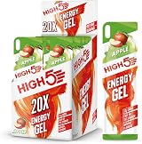 HIGH5 Energy Gel 20x38g Apple Glucose Gel No Caffeine for Running Cycling