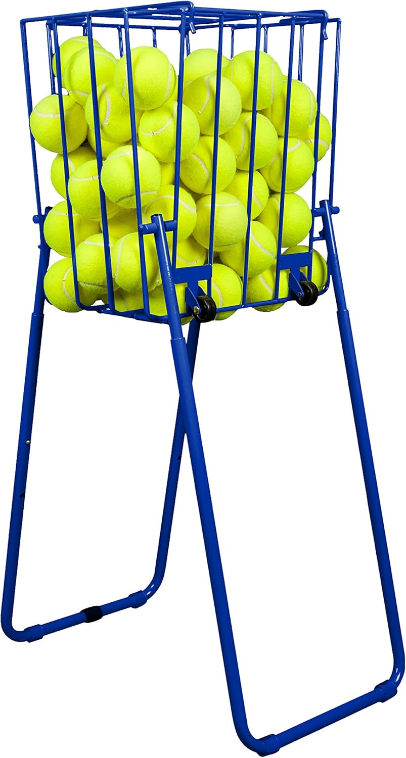 HOPARAZZI Elite 65 Tennis Ball Basket, Cobalt Blue : Sports & Outdoors