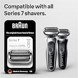 Braun Series 7 73S Shaver Head Replacement - Silver Compatible with New view 2