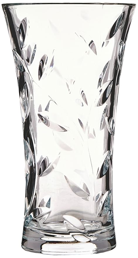 Rcr By Lorren Home Trends Laurus Crystal Vase 5 5 By 5 5 By 7 75