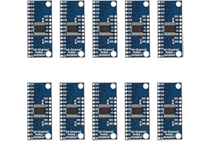 rumoe 10Pcs 16CH Analogue Multiplexer Module 74HC4067 CD74HC4067 Precise Module Digital Multiplexer MUX Breakout Board