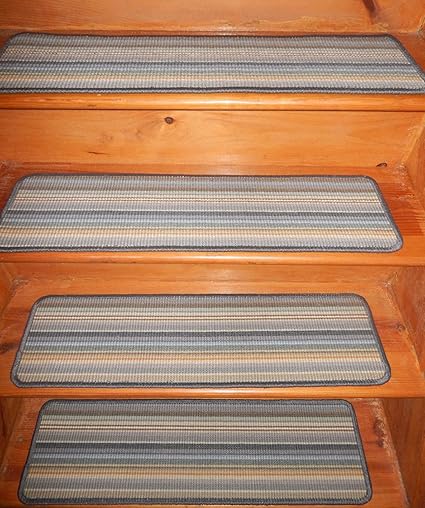 14 Step 9 x 32 + 1 Landing 32 x 32 Tufted Carpet Wool Stair treads vp 90