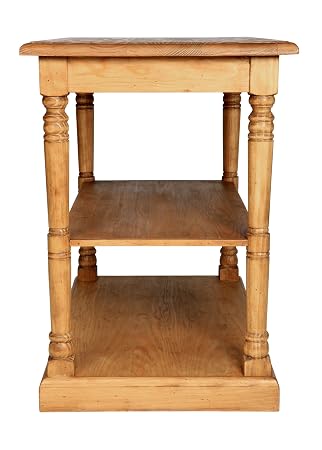 Comptoir De Famille Terroir Meuble Pour Vasque Pin Beige 100x60x85