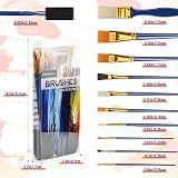 Halobios 25-Well Folding Palette with 25 Brushes Set view 4
