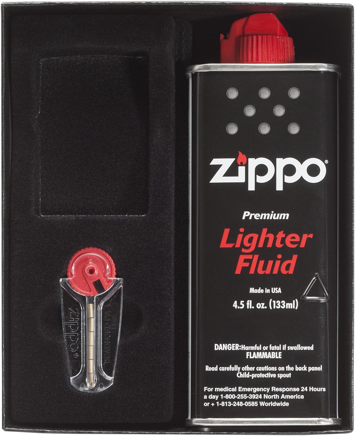 Zippo Regular Gift Box Black Amazon.it Elettronica