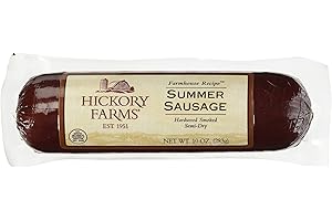 Hickory Farms Summer Sausage Hardwood Smoked (Single Pack)
