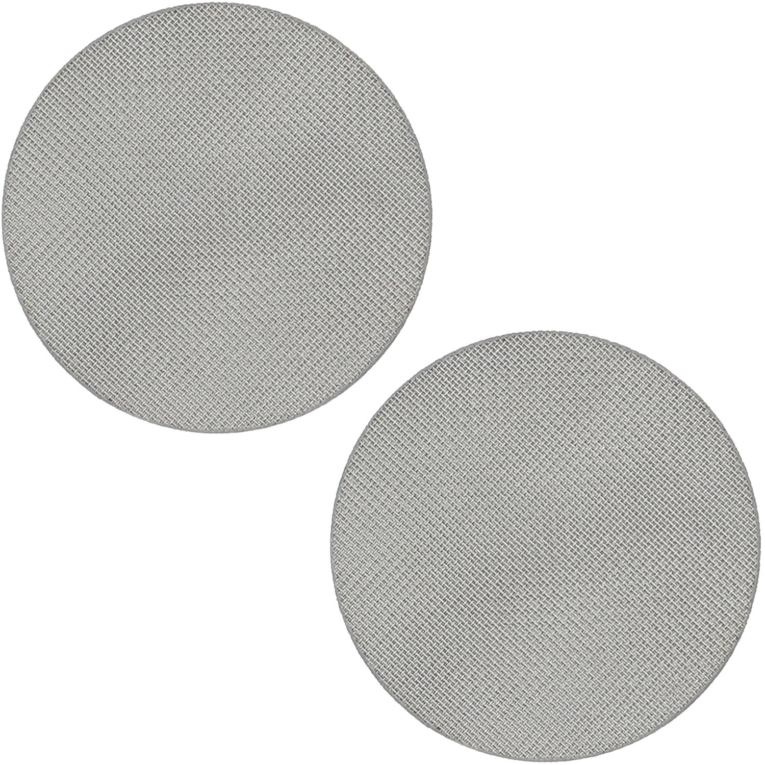 Photo 1 of 2 Pack 58.5mm Espresso Puck Screen, Reusable 1.7mm Thickness 150?m Coffee Filter Mesh Plate for Espresso Portafilter Filter Basket (58.5mm,150?m)