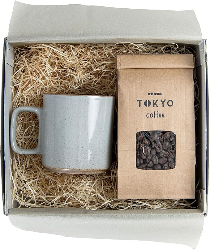Amazon Tokyo Coffee 東京コーヒー 母の日カード付き オーガニック ブレンド コーヒー豆 Hasami マグカップ ギフト 150g Hasami Mug M Tokyo Coffee 東京コーヒー コーヒー豆 通販