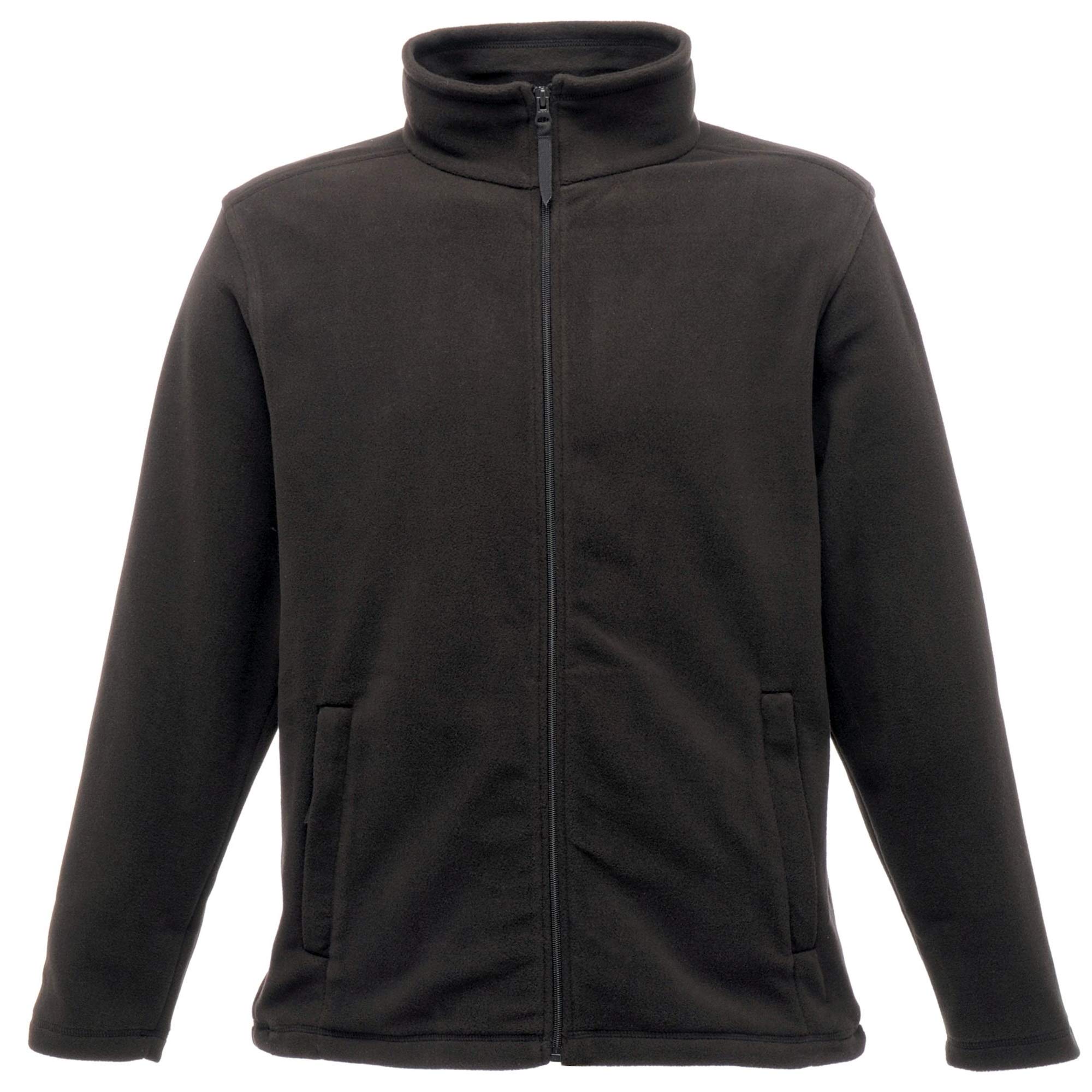 Professional Mens Micro Zip Full Zip Fleece Jacket