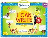 Skillmatics I Can Write Reusable Preschool Learning Mats Set 6 Dry-Erase Pens