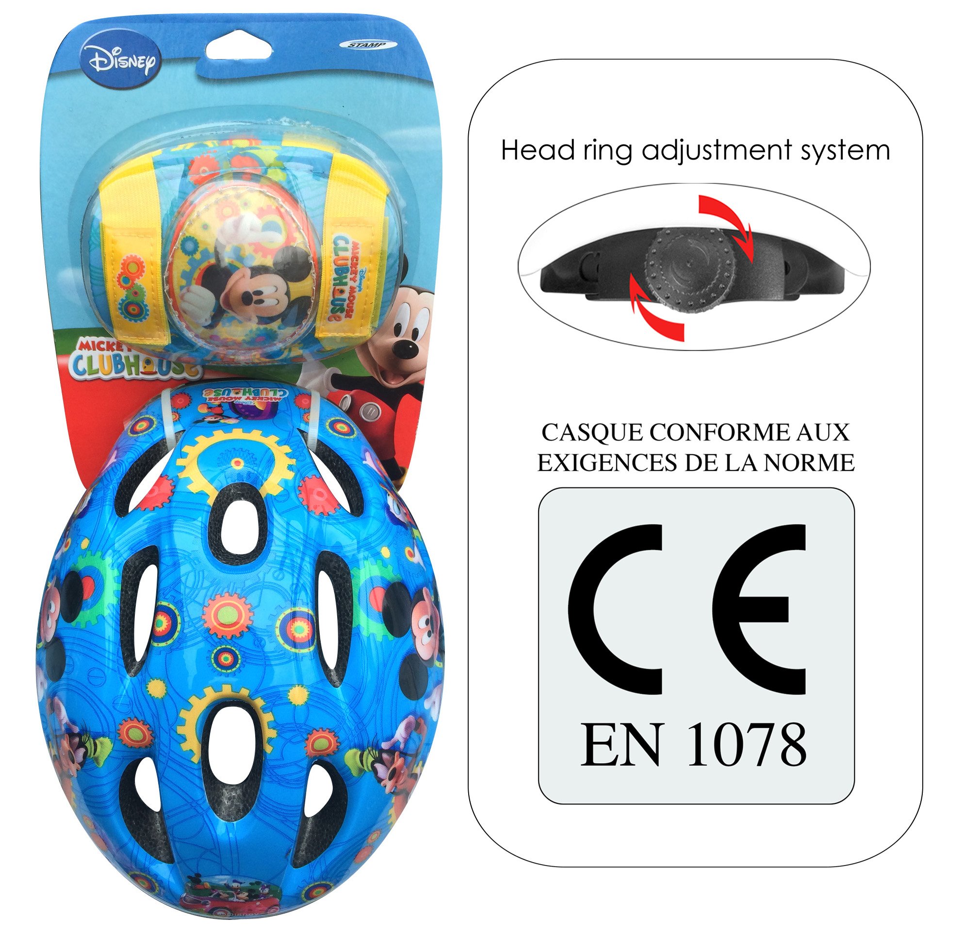 Stamp Disney Mickey Mouse Knee Pads, Helmet and Elbow Pads Buy Online