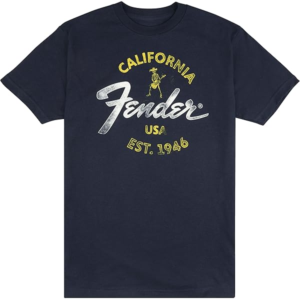 Fender Guitars Camiseta masculina de manga curta Fender Western