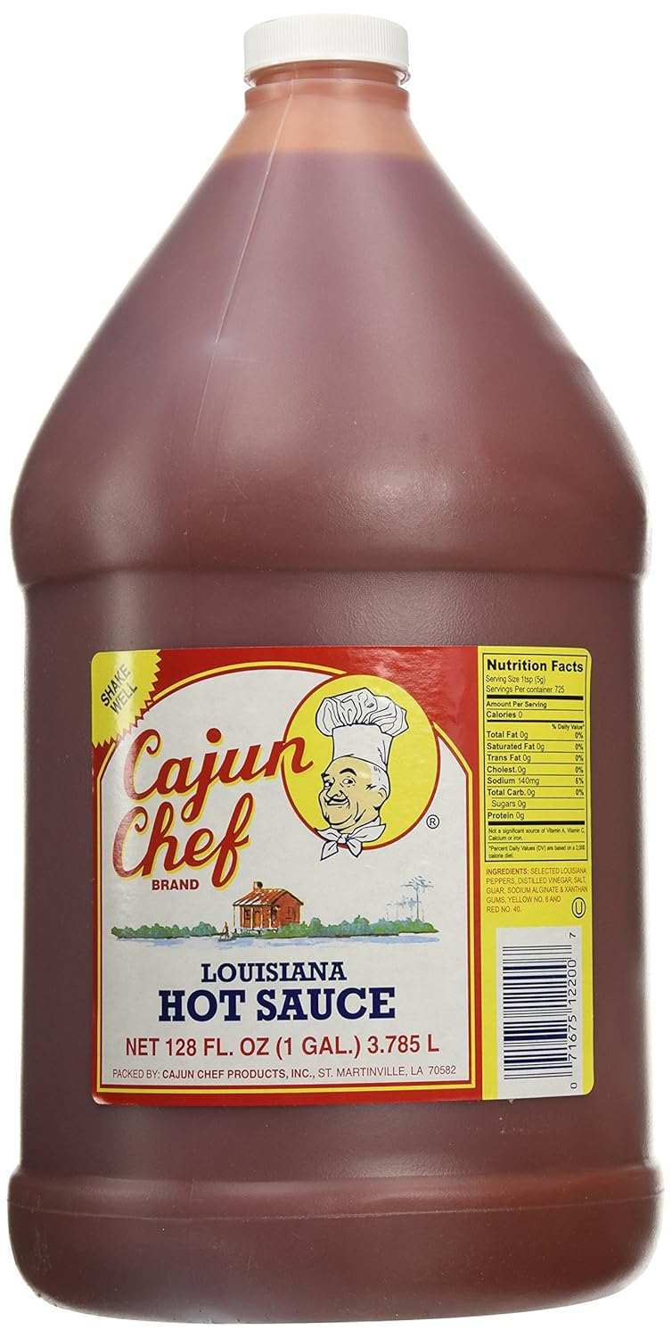 carbs in louisiana hot sauce