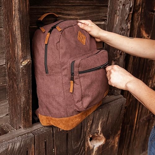 Wrangler Yellowstone Sturdy Backpack for Travel Classic Logo Water