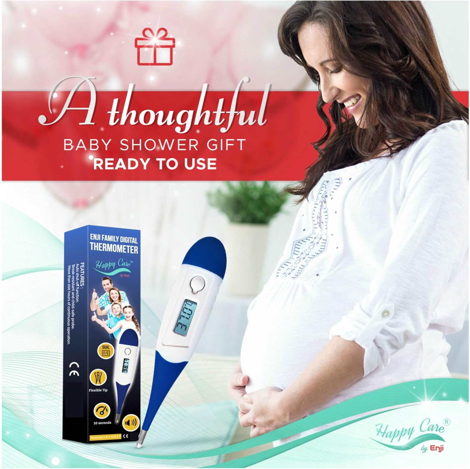 [Updated 2020 Model] Thermometer | Thermometer for Adults | Oral Thermometer | Thermometer for Fever | themometers for Adults | Quick 10-30 Sec Oral Rectal Armpit Underarm Baby Infant Kid Babies Pet: Health & Personal Care