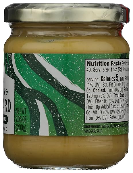 WHOLE FOODS MARKET, TRADITIONAL DIJON MUSTARD, 7.06 OUNCE