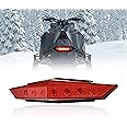 SAUTVS Red LED Tail Light for Ski-Doo/Spyder, Red Rear Brake Stop Light Tail Lamp for Can-Am Spyder F3 RT 2019-2025 / Ski-Doo MXZ Renegade Summit 600 850 2017-2025 Accessories (Replace #520001143)