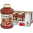 Prego Italian Tomato Pasta Sauce Flavored With Meat, 67 OZ Jar (Case of 6)