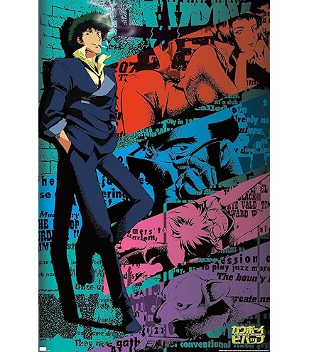 マップス アニメ　ポスター Amazon.com: POSTER STOP ONLINE Cowboy Bebop - Anima/Manga TV