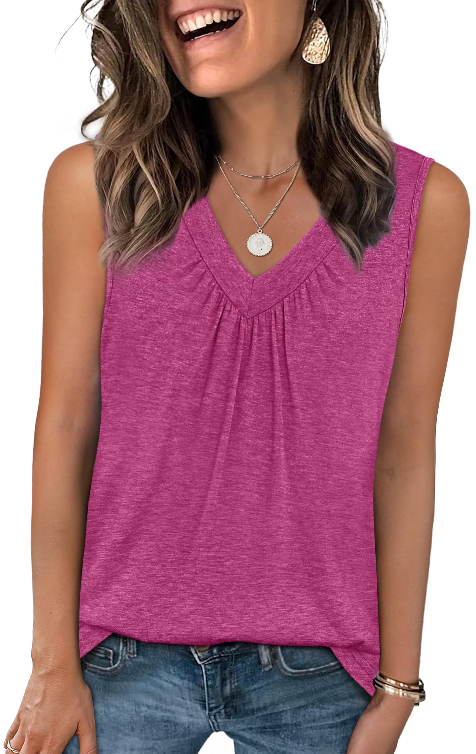 OFEEFAN Beach Vacation Clothes for Women Casual
